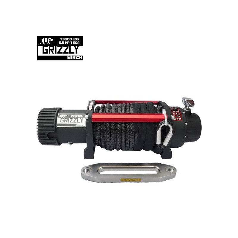 Grizzly Winch 13000lbs synthetic rope