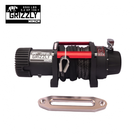 Grizzly Winch 8500Lbs synthetic rope
